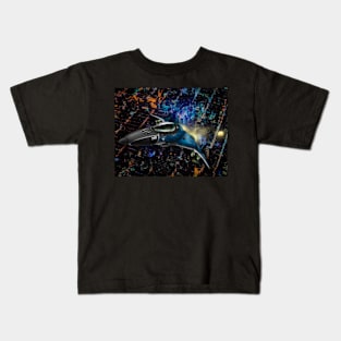 HB-77 Hummingbird Aerospace Fighter Kids T-Shirt